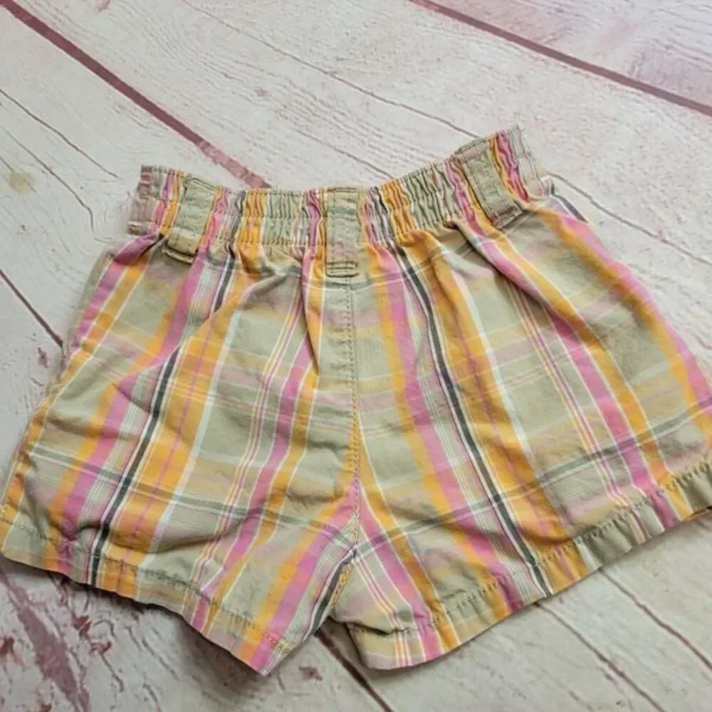 Carter's plaid shorts 2T